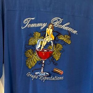 Tommy Bahama button down shirt in like new condition- size 2XL